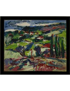 Jean Ducasse – Acrylique – Paysage du sud de la france