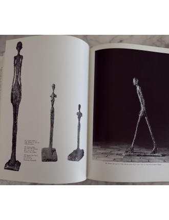 Livre Giacometti. Biographie d'une oeuvre de Yves Bonnefoy. Edition Flammarion.