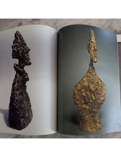 Livre Giacometti. Biographie d'une oeuvre de Yves Bonnefoy. Edition Flammarion.