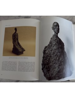 Livre Giacometti. Biographie d'une oeuvre de Yves Bonnefoy. Edition Flammarion.