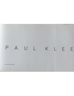 Livre Paul Klee. Edition Musée des Beaux-Arts Nimes 1984.
