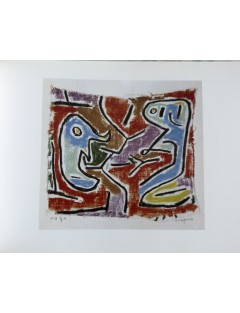 Livre Paul Klee. Edition Musée des Beaux-Arts Nimes 1984.