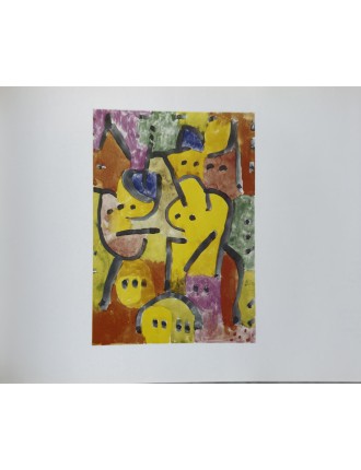 Livre Paul Klee. Edition Musée des Beaux-Arts Nimes 1984.