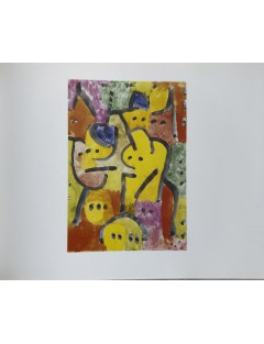 Livre Paul Klee. Edition Musée des Beaux-Arts Nimes 1984.
