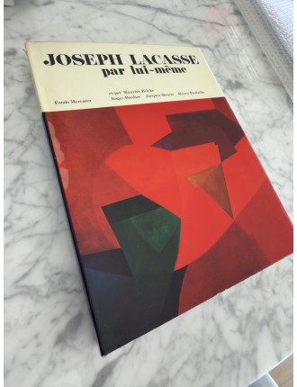 Livre Joseph Lacasse par lui même. Edition Fond mercator. 1974.