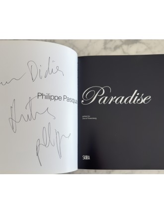 Livre Philippe Pasqua. Paradise. Edition Skira. 2010. David Rosenberg.