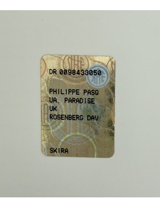 Livre Philippe Pasqua. Paradise. Edition Skira. 2010. David Rosenberg.