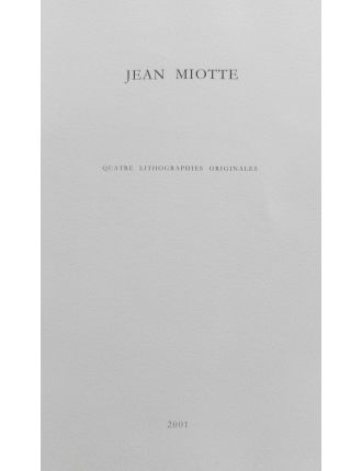 Jean Miotte – 2001 – L'œil constant