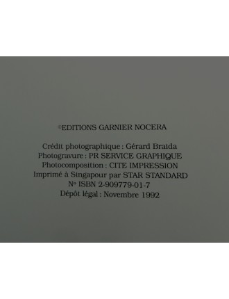 Livre Max Papart. Edition Garnier Nocera. 1992.