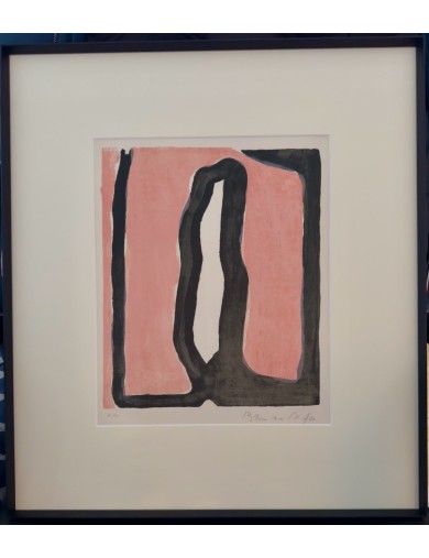 Lithographie sur papier de Bram Van Velde