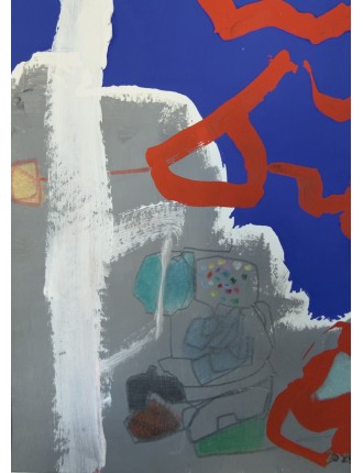 Aventure au littoral. Technique mixte sur papier de Anastasio Marquez