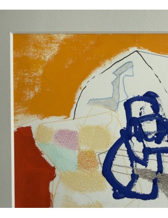 Sculpture musicale. Technique mixte sur papier de Anastasio Marquez