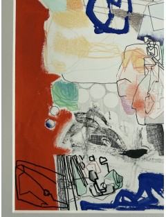 Sculpture musicale. Technique mixte sur papier de Anastasio Marquez
