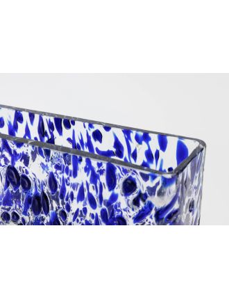 Murano – Verre – Paire de vases rectangulaires
