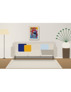 Débris débridés. Technique mixte sur papier de Anastasio Marquez