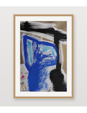 Frémissement émotionnel. Technique mixte sur papier de Anastasio Marquez