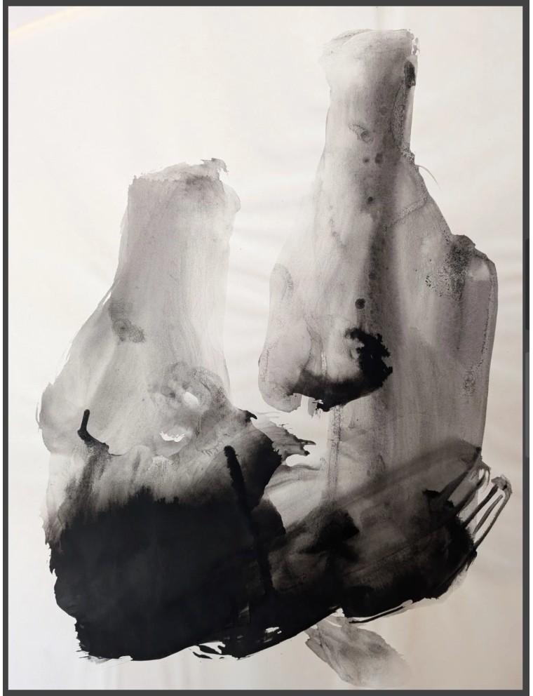 Aquarelle abstraite de Alain Genest 4 Aquarelle abstraite de Alain Genest 4