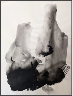 Aquarelle abstraite de Alain Genest 4