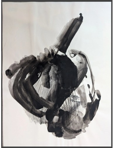 Aquarelle abstraite de Alain Genest 3