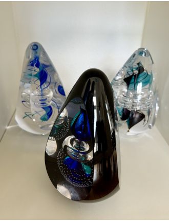 Remis – Verre – Prisme noir, bleu et vert