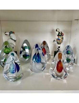 Remis – Verre – Prisme vert et bleu
