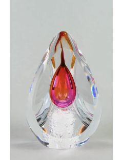 Remis – Verre – Prisme orange et rose