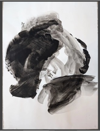 Aquarelle abstraite de Alain Genest 2