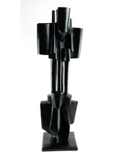 Roger Desserprit – Bronze – 1970 – Composition aux quatre colonnes