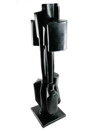 Roger Desserprit – Bronze – 1970 – Composition aux quatre colonnes