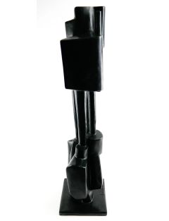 Roger Desserprit – Bronze – 1970 – Composition aux quatre colonnes