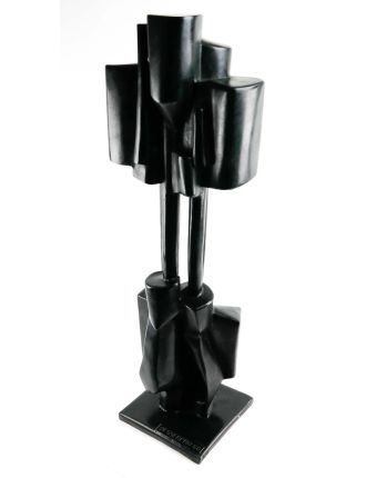 Roger Desserprit – Bronze – 1970 – Composition aux quatre colonnes