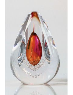 Remis – Verre – Prisme orange et rose N°2