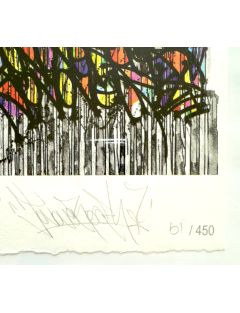 Serigraphie Chromatic, signe main de JonOne