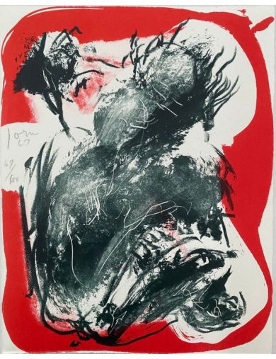 Lithographie sur papier velin de Asger Jorn