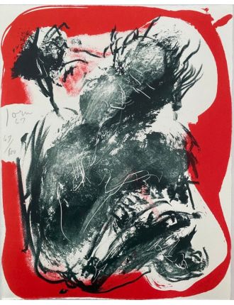 Lithographie sur papier velin de Asger Jorn