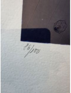 Lithographie en couleur, Serie Tapisseries de Antoni Clave