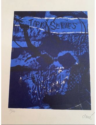 Lithographie en couleur, Serie Tapisseries de Antoni Clave
