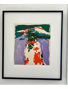 Lithographie couleur de Asger Jorn