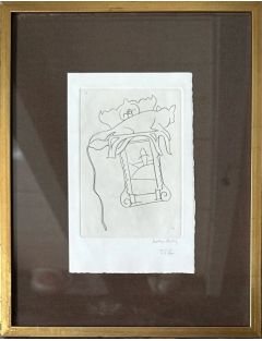 Eau forte de Man Ray