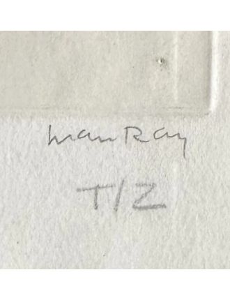 Eau forte de Man Ray