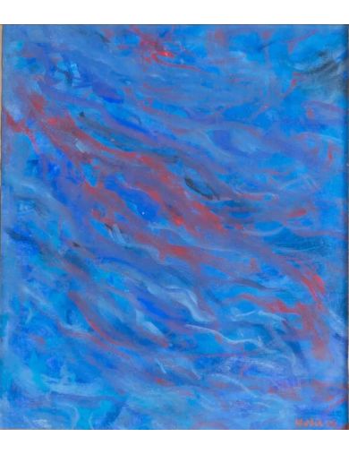 Gouache sur papier de Orhon Mubin