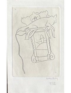 Eau forte de Man Ray