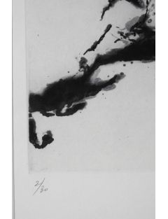 Eau forte sur velin de Zao Wou-Ki