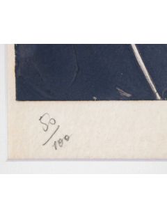 Gravure au carborundum de Jean Miotte