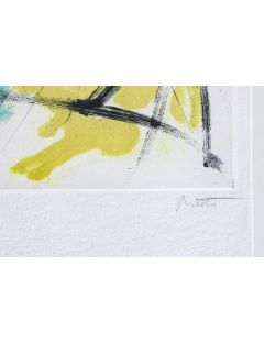 Gravure en couleur de Jean Miotte