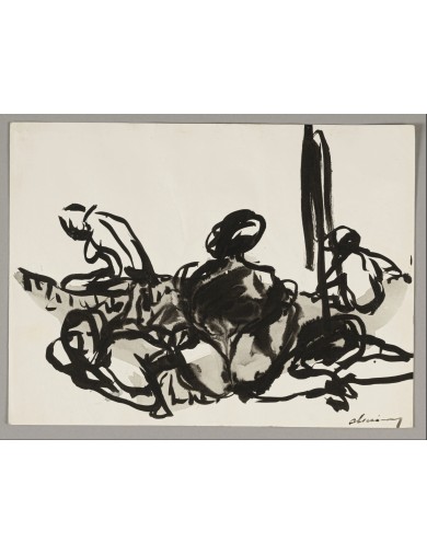 Encre sur papier de Robert-Alain Golay