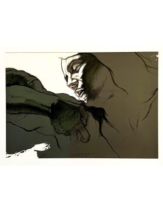 Serigraphie sur papier de Ernest Pignon-Ernest
