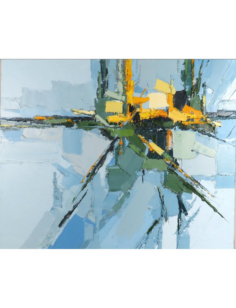Huile sur toile de Marcel Demagny Huile sur toile de Marcel Demagny