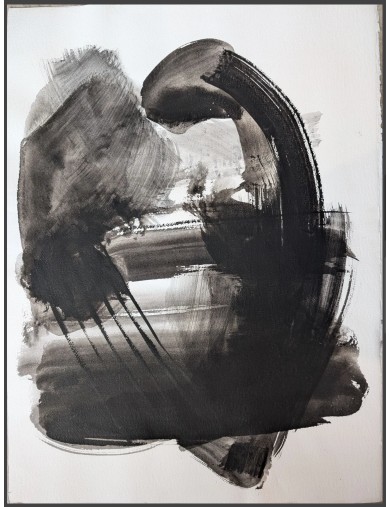 Aquarelles abstraites de Alain Genest 1