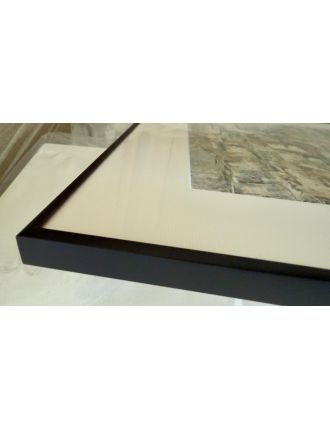 Huile sur papier de Ecole Abstraite des annees 50